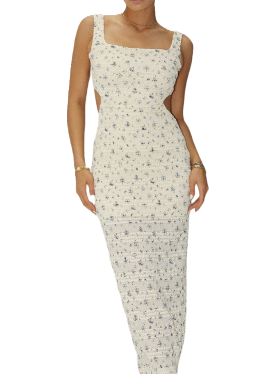 Auadan Lace Maxi Dress